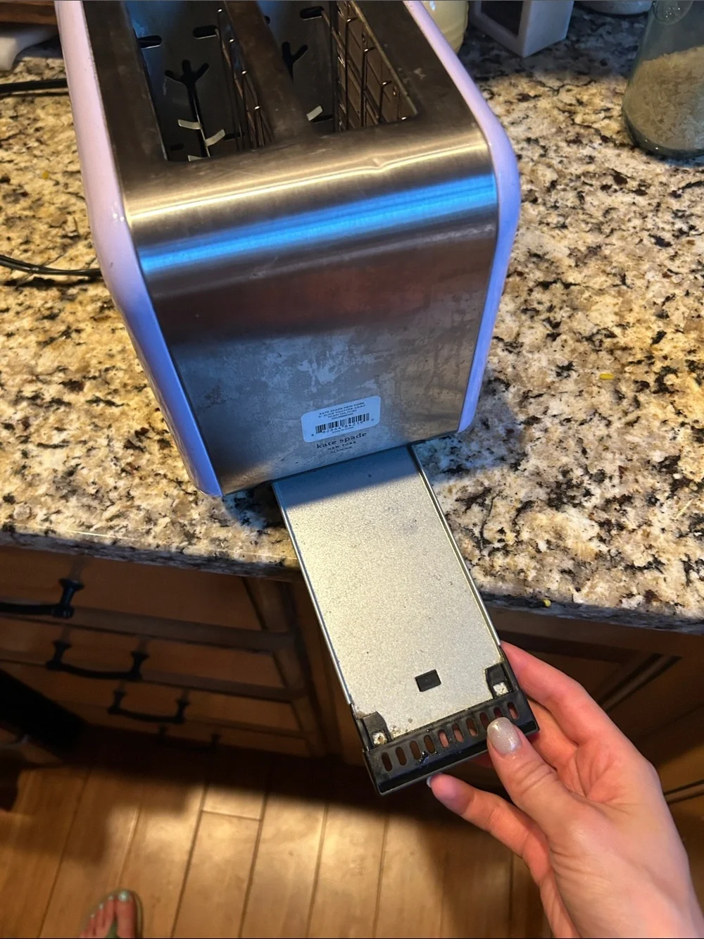 Kate Spade Lenox Pastel Purple 2-Slot Toaster